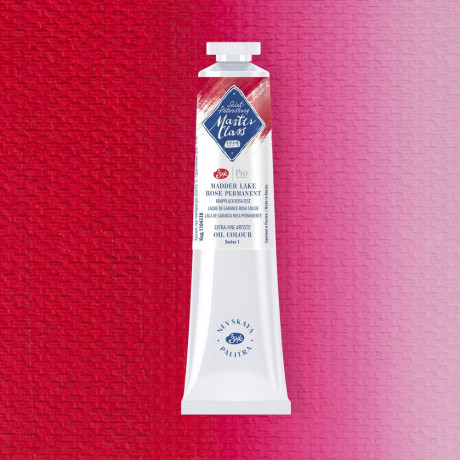 Nevskaya Palitra Olejová barva Master Class 46ml Madder Lake Rose Permanent 338 Kraplak Růžový Perm.