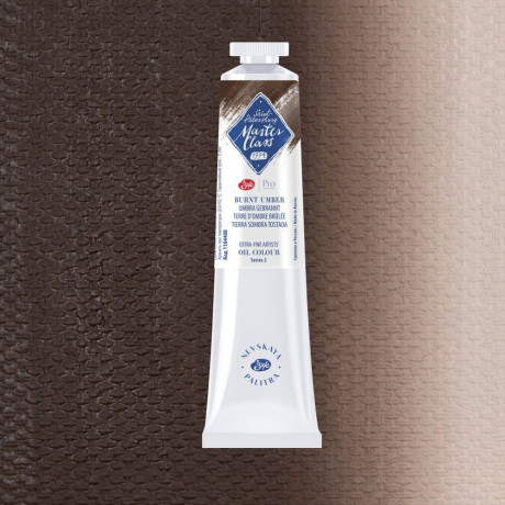 Nevskaya Palitra Olejová barva Master Class 46ml Burnt Umber 408 Umra Pálená