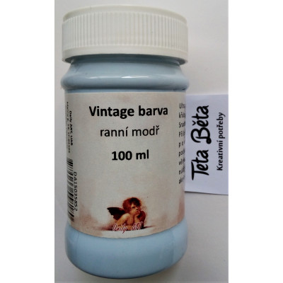 Barva Vintage, křídová, ranní modř, 100 ml