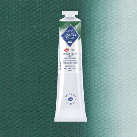 Nevskaya Palitra Olejová barva Master Class 46ml Cobalt Green Deep 705  - Kobalt zelený tmavý