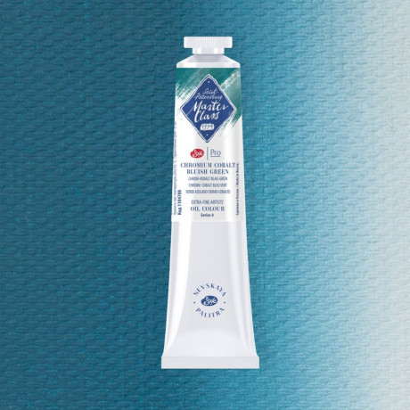 Nevskaya Palitra Olejová barva Master Class 46ml Chromium Cobalt Bluish Green 708