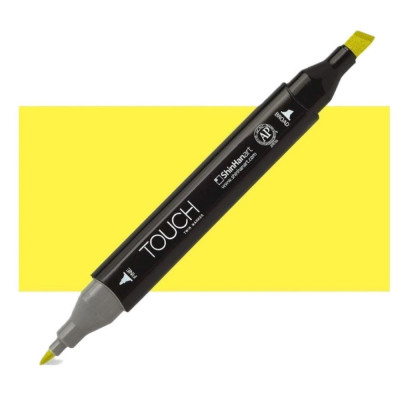 ShinHan Lihová fixa Touch oboustranná Lemon Yellow Y35