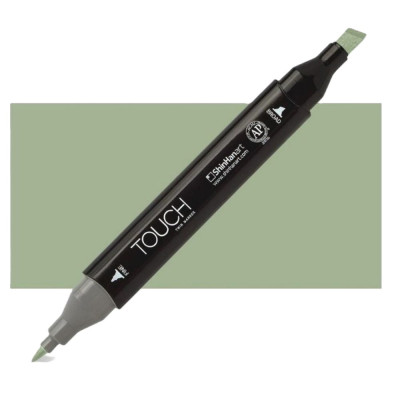 ShinHan Lihová fixa Touch oboustranná Grayish Olive Green GY233