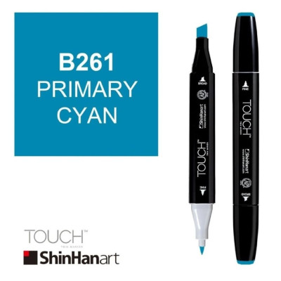 Touch Twin Marker B261 Primary Cyan ShinHan