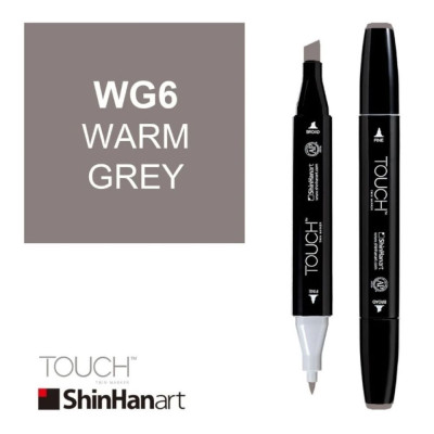 ShinHan Art Touch Twin Marker WG6 Warm Grey