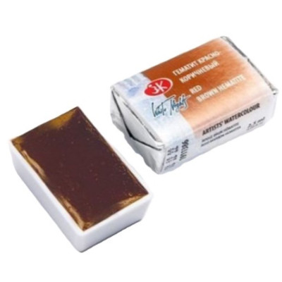 White Nights Akvarelová barva Granulující 2,5 ml Red Brown Hematite 386