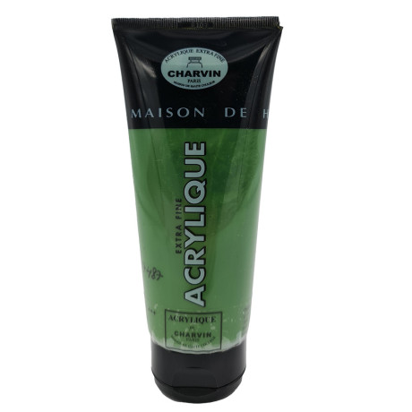 Charvin Paris Akrylová barva Extra fine Hooker's Green 487 tuba 200 ml