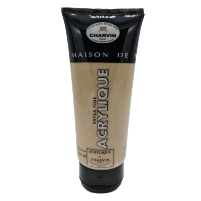 Charvin Paris Akrylová barva Extra fine Deutch Warm Grey 262 tuba 200 ml pohled na odstín