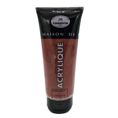Charvin Paris Akrylová barva Extra fine Burnt Sienna 071 tuba 200 ml
