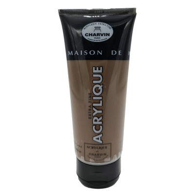 Charvin Paris Akrylová barva Extra fine Raw Umber 088 tuba 200 ml