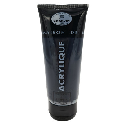 Charvin Paris Akrylová barva Extra fine Intense Black 286 tuba 200 ml