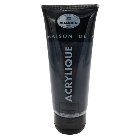 Charvin Paris Akrylová barva Extra fine Intense Black 286 tuba 200 ml