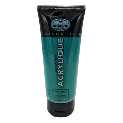 Charvin Paris Akrylová barva Extra fine Phthalo Viridian 228 tuba 200 ml