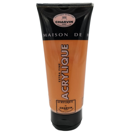 Charvin Paris Akrylová barva Extra fine Saffron 488 tuba 200 ml