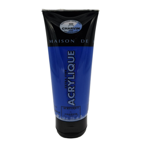Charvin Paris Akrylová barva Extra Fine Cobalt Blue HUE 419 tuba 200 ml