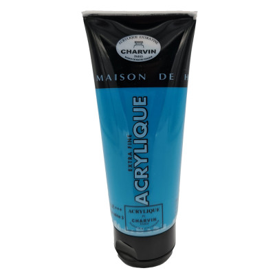 Charvin Paris Akrylová barva Extra Fine Turquoise Blue 136 tuba 200ml