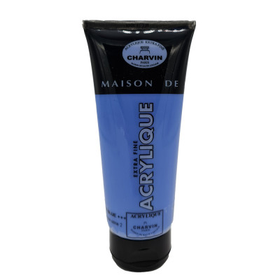 Charvin Paris Akrylová barva Extra Fine Alexander Blue 433 tuba 200ml