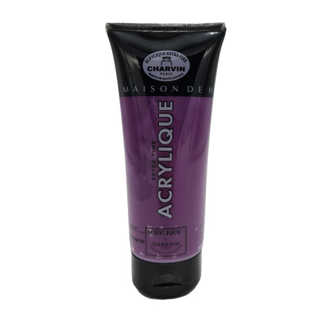 Charvin Paris Akrylová barva Extra Fine Permanent Red Violet 406 tuba 200ml