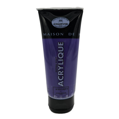 Charvin Paris Akrylová barva Extra Fine Medium Violet 027 tuba 200ml