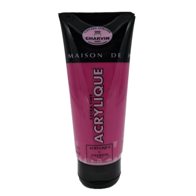 Charvin Paris Akrylová barva Extra Fine Fuchsia 003 tuba 200ml