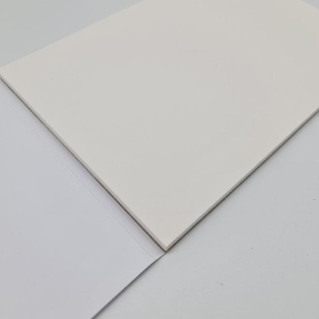 Akvarelový blok Teta Běta A4 100% Bavlna  300g CP Lepený J. Zajíčková - detail, otevřený blok
