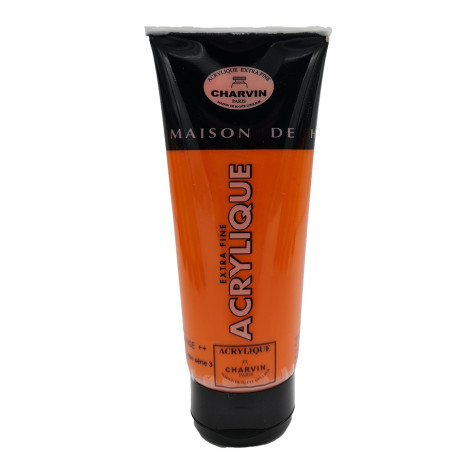 Charvin Paris Akrylová barva Extra Fine Diamond Orange 334 tuba 200ml