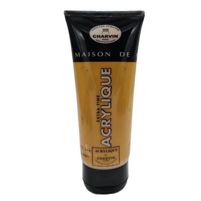 Charvin Paris Akrylová barva Yellow Ochre 040 tuba 200ml