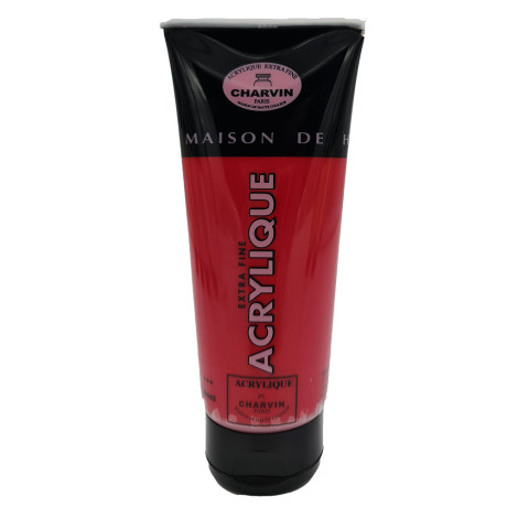 Charvin Paris Akrylová barva Extra Fine Oriental Red 372 tuba 200ml