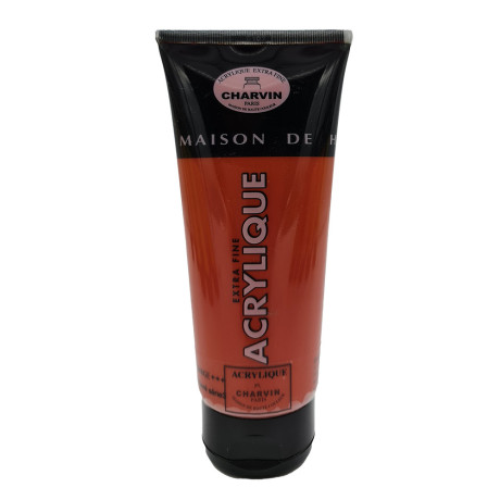 Charvin Paris Akrylová barva Bright Golden Orange 593 tuba 200ml