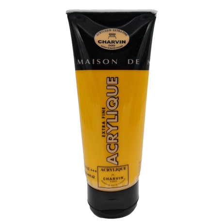 Charvin Paris Akrylová barva Cadmium Yellow Deep HUE 518 tuba 200ml