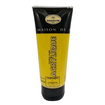 Charvin Paris Akrylová barva Extra Fine French Primary Yellow 108 tuba 200ml