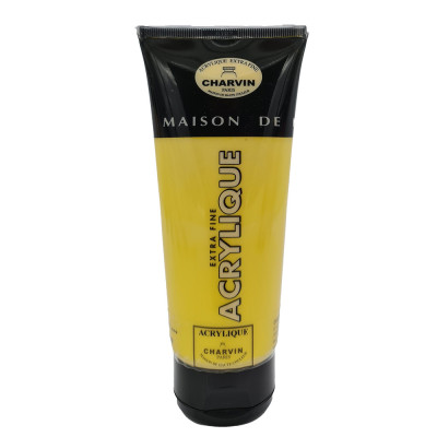 Charvin Paris Akrylová barva Lemon Yellow tuba 200 ml