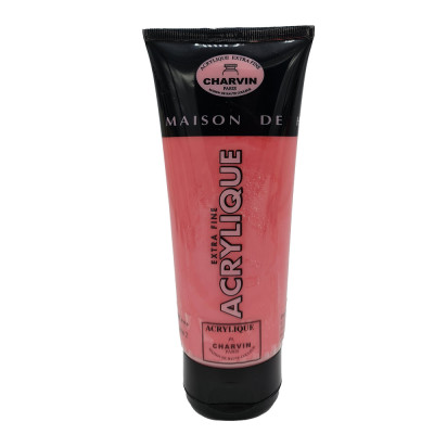 Charvin Paris Akrylová barva Extra Fine Julia Pink 327 tuba 200ml