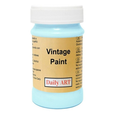 Křídová barva Pastel Blue Vintage 100 ml Daily Art