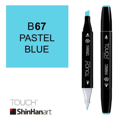 ShinHan Touch Twin Marker B67 Pastel blue