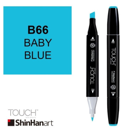 ShinHan Touch Twin Marker B66 Baby blue