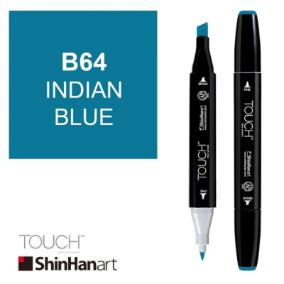 ShinHan Touch Twin Marker B64 Indian blue