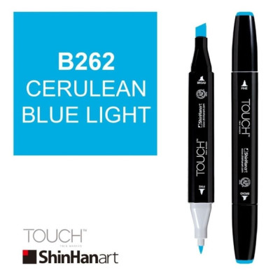 ShinHan Touch Twin Marker B262 Cerulean Blue Light
