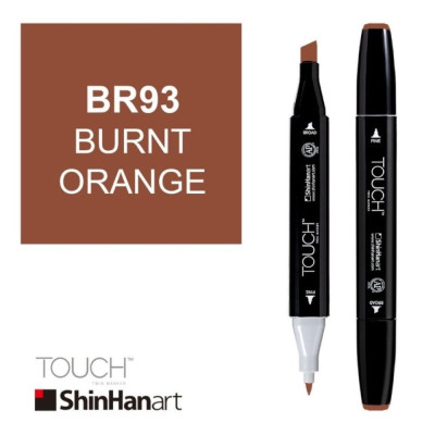 ShinHan Lihová fixa Touch Twin Marker BR93 Burnt Orange