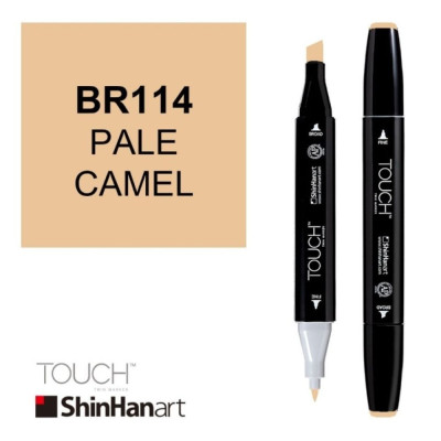 Shinhan Lihová fixa Touch Twin Marker BR114 Pale Camel