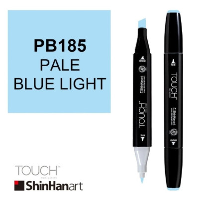 ShinHan Lihová fixa Touch Twin Marker PB185 Pale Blue Light