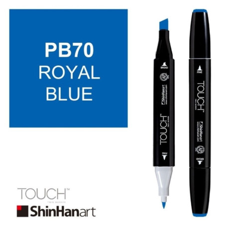 ShinHan Lihová fixa Touch Twin Marker PB70 Royal Blue