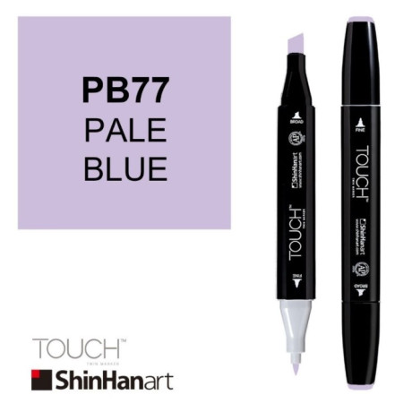 ShinHan Lihová fixa Touch Twin Marker PB77 Pale Blue