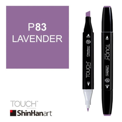 ShinHan Lihová fixa Touch oboustranná Lavender P83