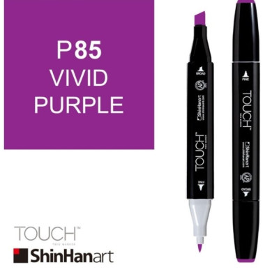 ShinHan Lihová fixa Touch Twin Marker P85 Vivid Purple