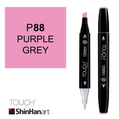 ShinHan Lihová fixa Touch Twin Marker P88 Purple Grey
