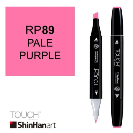 ShinHan Lihová fixa Touch Twin Marker RP89 Pale Purple