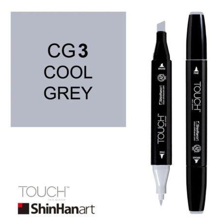 ShinHan Touch Twin Marker CG3 Cool Grey