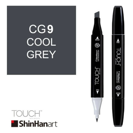 ShinHan Touch Twin Marker CG9 Cool Grey