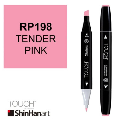 ShinHan Lihová fixa Touch Twin Marker RP198 Tender Pink